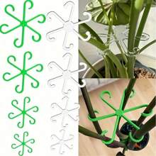4 Packs Of Durable Plant Support Clips,Plant Support Fasteners,Sturdy Stem Clamps For Climbing Plants - Plastic Material,Or Indoor Climbing Plants, Plant Supports(Random Color)