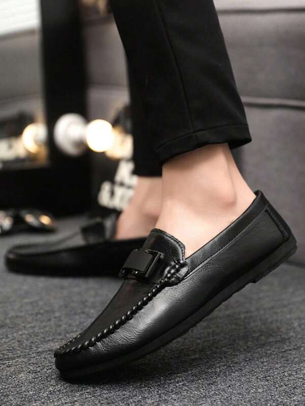 2025 Sommer Neue Ankunft Hochwertige Britische Stil Loafer Herren, Lässig Business Komfortable Weiche Sohle Slip-On Retro Schuhe