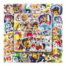 Paw Patrol 50PCS Cute Paw Patrol Anime Cartoon Stickers Toys Gifts DIY Suitcase Laptop Motorcycle Fridge Suitcase Car Kawaii Sticker Decals For Kid