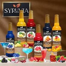 Syruvia Blue Raspberry Syrup 25.40 Ounces Blue Raspberry Flavoring Syrup - 25.4 Fl Oz - View 6