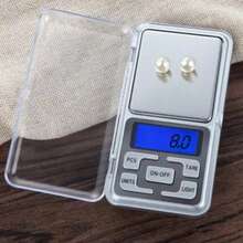 Mini Digital Rechargeable Electronic Gram Scale - Silver - View 1