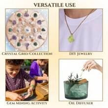 Local Shipping--  Healing Crystals, Stones, Healing Stones, Rock Collection, Agate, Raw Stones ,Crystals, Rocks, Jade, Crystals And Healing Stones(Labradorite, 2 Pcs) - Người theo thuyết Bảy Mươi - Xem 9