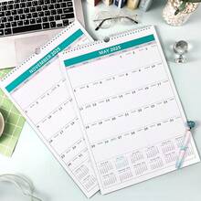 Calendar 2025-2026, 18 Months Wall Calendar From July 2025 To December 2026,11.5" X 14.6", 2025-2026 Calendar With Julian Date - 中綠色垂直日曆 - 查看 6