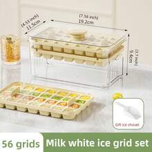 1 件夏季冰模冰格，大容量冰块储存盒，家用制冰工具 - 彩色 - 查看 13