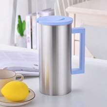 1,8L Große Kapazität Anti-Überlauf Edelstahl Wasserflasche, Kalt & Heiß Dual Nutzung, geeignet für Outdoor, Büro und Zuhause