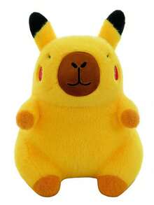 圣诞装饰水豚毛绒玩具，逼真卡通水豚毛绒玩具，柔软毛绒玩具，儿童完美礼物，生日派对、圣诞节、新年、情人节、家居装饰水豚套装，水豚毛绒玩具，毛绒玩具