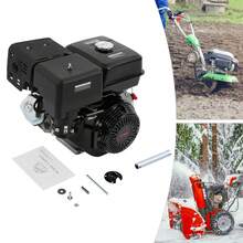 SanBouSi Generators Engine Dosing Machines Engine 420CC Gasoline Engine 4 Stroke 15HP OHV Petrol Water Pump Engine - Black - View 1
