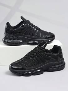Sneakers Men's Shoes Stylish Men Sports Shoes Lace-Up Shoes Shoes Personalized Black Street Casual Shoes