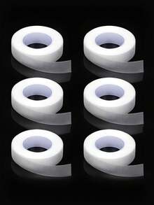 6 Rolls PE Eyelash Extension Tape, 9M Mini Transparent PE Tape, Under Eye Lash Tape, Makeup Kit/Lash Tools