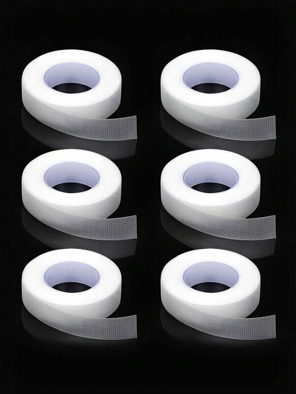 6 Rolls Of PE Tape For Eyelash Extension Tape Eyelash 9m Mini Tape Eyelash Extension Transparent PE Tape Under Eye Eyelash Tape Makeup KitEyelashes / Eyelashes Tools / 10 Roll PE Tape For Lash Extension Tape Eyelash 9m Micro Tape Eyelash Extensions Transparent PE Adhesive Tape Under Eye Pad Eyelash Adhesive Tape Make Up Tools