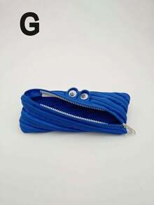 1 件装怪物铅笔盒，适用于学校、大学和办公室铅笔袋、返校、圣诞节礼物