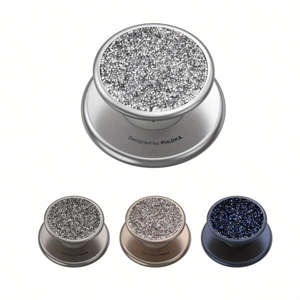 PULOKA حامل هاتف ممغنط قوي مع مقبض مريح - حامل فيديو محمول لعرض أفقي متوافق مع هواتف أيفون وأندرويد، هدية للعيد الميلاد وللعائلة والأصدقاء