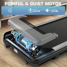 Walking Pad 3 In 1 Under Desk Treadmill, 2.5 Quiet Portable Walking Treadmill 300Lbs Weight Acity, Walking Jogging Hine Remote - Multicolor - View 5