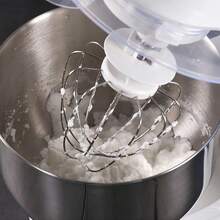 Premium 5QT Stainless Steel Mixing Bowl With Handle, Compatible With KitchenAid Stand Mixers, Durable For Baking & Cooking, Kitchenaid Mixer Accessories - Silver - View 9