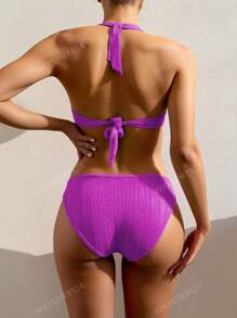 Violetta moda mare Ensemble bikini simple de design italien, pour les vacances à la plage d'été