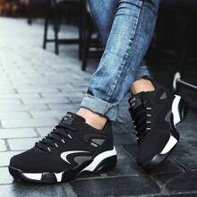 Zapatos deportivos ultraligeros y transpirables para parejas, con suelas de PU, tallas grandes para mujer (talla 3.5-4.8), zapatos para senderismo, zapatos casuales para exteriores, zapatos cómodos para correr, zapatos de senderismo de corte bajo, zapatos para caminar, antideslizantes y duraderos