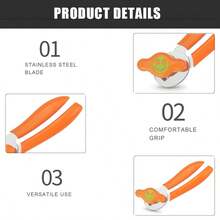 KitchenAid Classic Multifunction Can Opener And Bottle Opener Easy To Use, Razor Sharp Stainless Steel Cutting Wheel, Soft Ergonomic Handles, Colorful Style Optional - Vibe Orange w/ Smily Lid - 查看 3