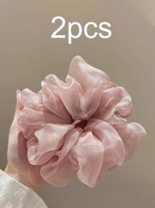 5pcs/3pcs/1pc Classic Black White Brown Large Intestine Headband, Headband, High-End Temperament Headband, Headband, Headband Tie, Black Summer Hair Accessory, Headband, New Style, Suitable For Bag Accessories
