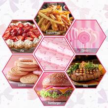 50/100pcs Pink Bowknot Food Wrapping Paper, Grease-Proof Baking Paper For Burgers, Sandwiches, Fried Foods, French Fries And Snack Trays, Suitable For Cooked Foods, Oily Foods, Classic Bread, Weddings, Parties, Holidays And Outdoor Picnics (Butterfly Print Placement May Vary Per Batch)