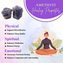 Local Shipping--  Healing Crystals, Stones, Healing Stones, Rock Collection, Agate, Raw Stones ,Crystals, Rocks, Jade, Crystals And Healing Stones(Labradorite, 2 Pcs) - Thạch anh tím - Xem 7