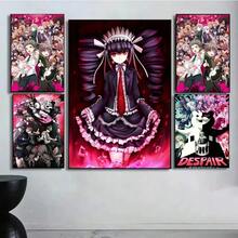 1 tấm áp phích nghệ thuật treo tường Khung tùy chọn Pop 1 tấm áp phích loạt trò chơi hoạt hình cổ điển Giấy in tại nhà Phòng khách Phòng ngủ Lối vào Quán bar Nhà hàng Quán cà phê Tranh nghệ thuật - Nhiều màu - Xem 4