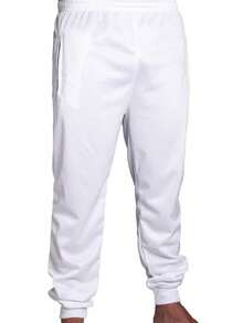 Men's Gym Jogger Pants - trắng - Xem 2