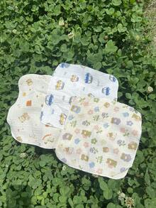 5 件装婴儿围兜和拍嗝巾