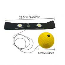 Headband Speed Boxing Reaction Ball, Martial Arts Punching Dodge Training Equipment, Unisex Adult Fitness Gear, Adjustable Anti-Impact Training Ball, Gym, Sport, Gym, Home Exercise, Sport Accessories, Gym Accessories, CrossFit Accessories
