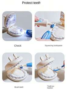 14pcs Children Doctor Role Play Toy Set, Simulation Accessories, Interactive Gift For 3-6 Years Old Boys And Girls - 小醫生玩具醫療箱套裝 - 查看 11