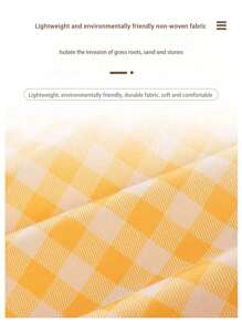 1件装户外便携式可折叠加厚防水防潮垫，大号加厚防水防沙垫，可折叠防水野餐垫，适用于户外、露营、毕业季与家人朋友野餐