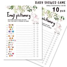 Set de 10 tarjetas para jugar al Reveal del Sexo del Bebé, juego para fiesta de revelación de sexo del bebé, fiesta de baby shower o cumpleaños
