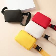 1 Stück stilvolle Bauchtasche - vielseitiger Outdoor Hüfttasche mit mehreren Reißverschlussfächern, verstellbarer Riemen für Laufen, Reisen & Alltagsgebrauch, Reise-Bauchtasche