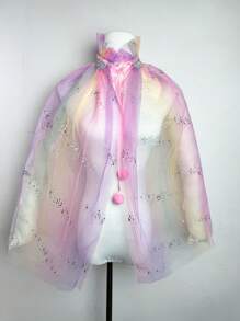 1pc Cloak Outfit For Festival Parties, Gatherings, Performances, Stage Shows, Birthday Gifts (Size: 75cm/29.53inch)