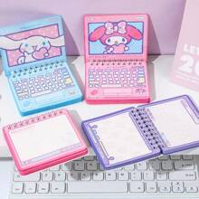 Sanrio 1 Sanrio Family Series Computer Styling Coil Notebook With 80 Colorful Pages, Highly Attractive Notebook, School Supplies, Back To School Season Supplies, Back To School Season, School Prizes, Birthday Gifts, Party Gifts, Festival Gifts, Back To School Supplies, Back To School Season Gifts, Independence Day, June Day Gifts For Children In School,