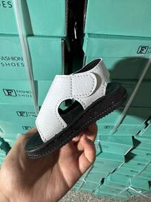 儿童/男童迷彩印花沙滩凉鞋，防滑，耐磨软底，学生钩环运动凉鞋