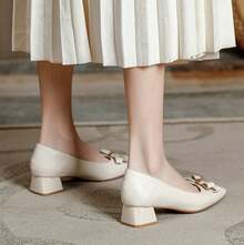 Women Heeled Sandals - Beige - View 10