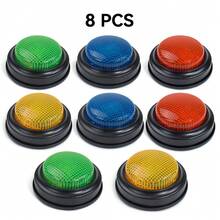 Answer Buzzers For Game Shows 4pcs Game Buzzers With Lights & Sounds BuzzButtons For Kids Or Adults Perfect For Classroom Game