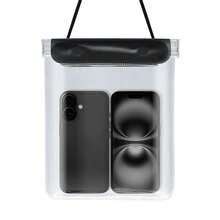 1个大号防水手机包，透明触屏外卖防水手机壳，沙滩包，游泳防水包，运动包，健身旅行包，男女通用，旅行必备游泳包，沙滩游泳包