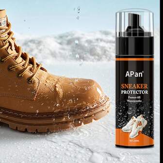防水鞋保护剂（150毫升）适用于运动鞋、绒面革、帆布、皮革或白色鞋子的防水剂