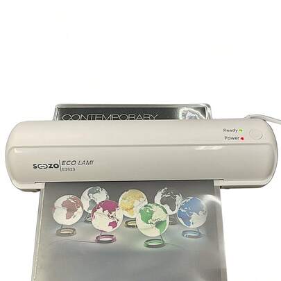 Plastificadora  E Laminadora - A4 Sozo 500w - Compact Branco - 110v
