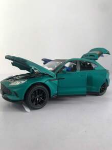 ESCBBXX 1pc Zinc Alloy Pressure Cast Die-Cast Sports Car Model Toy, 6.2inch Length X 2.56inch Width X 2.17inch Height, Realistic Sports Car Model Toy With Openable Doors/Trunk, Rolling Tires, Sound Effects And Lights, Suitable For Boys, Children Collection, Display, Model Toys, Holiday Gift
