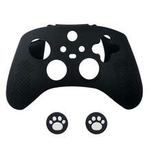 套装包含：1 个游戏手柄保护套 + 2 个摇杆帽，兼容 Series S 和 Series X，防滑纹理设计增强握持感，防滑、防汗、防刮擦 - 彩色 - 查看 8