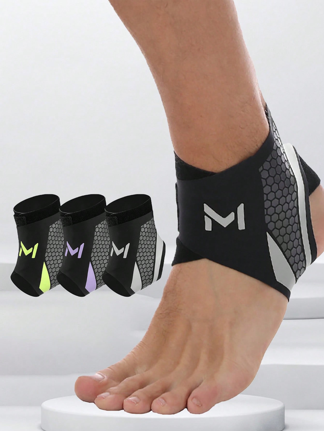 قطعة واحدة من دعامة الكاحل الرياضي، الحارس المرن ا...