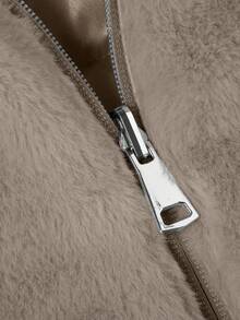 Áo khoác thường ngày có mũ trùm đầu dành cho nữ, mặc đi làm và mặc hàng ngày, thoải mái, phù hợp cho cả mùa thu và mùa đông - Vàng - Xem 10