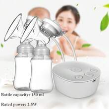 Double Sided Breast Pump Milking Machine Silent Mode Breast Pump Inserted Double Sided Breast Pump To Prevent Breast Swelling Halloween Christmas Gift