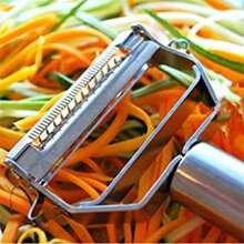 Multi Julienne Peeler Stainless Steel Cutter Slicer Carrot Potato Melon Gadget Vegetable Fruit , Potato Peeler,Peelers For Kitchen,Vegetable Peeler,Stainless Steel Peeler And Y Peeler,Carrot Peeler, Vegetable Peelers For Kitchen