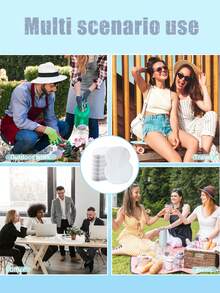 20片/包夏季无纺布止汗贴隐形腋下吸汗垫简约白色腋下止汗贴方便外出开会出差旅行