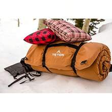 TETON Sports Almohada de campamento perfecta para cualquier momento que viajes; Camping, mochilero, aviones y viajes por carretera; Almohada cómoda para cuello y apoyo lumbar; usted puede llevarlo a cualquier lugar; almohada lavable - gris - Ver 10
