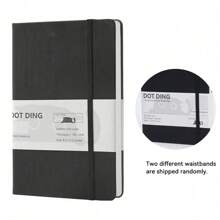 1 Pc A5 Notebook Agenda Planner Dotted Inner 80 Sheets 100 GSM Cloth Cover Ivory White Paper Hand Account Journal School Stationery Supplies Back To School