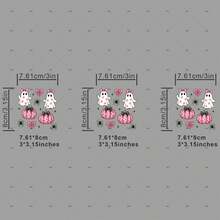 1pc/2pcs/3pcs Pumpkin Breast Cancer Brea Patches Pattern Iron On Transfer Stickers For T-Shirts Sweatshirts Jeans Bag Clothing Accessories Masks Jeans And Backpacks Hats Pillows - Washable And Long-Lasting - Multicolor - View 14